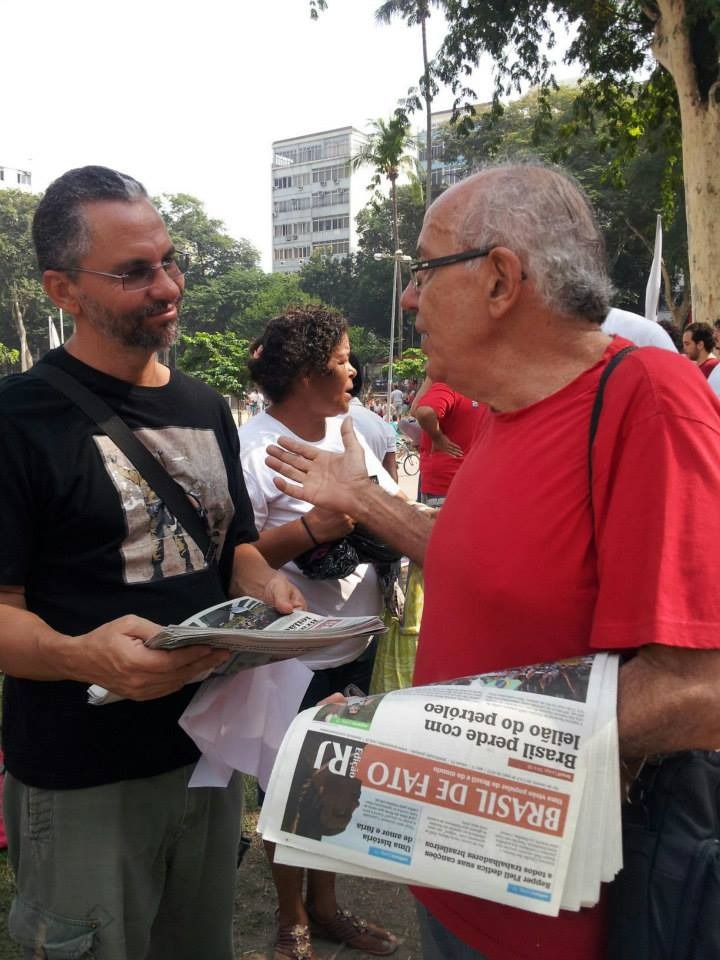 Distribuição do Brasil de Fato / Foto: Arquivo Pessoal